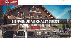 Desktop Screenshot of chaletsuisse.fr